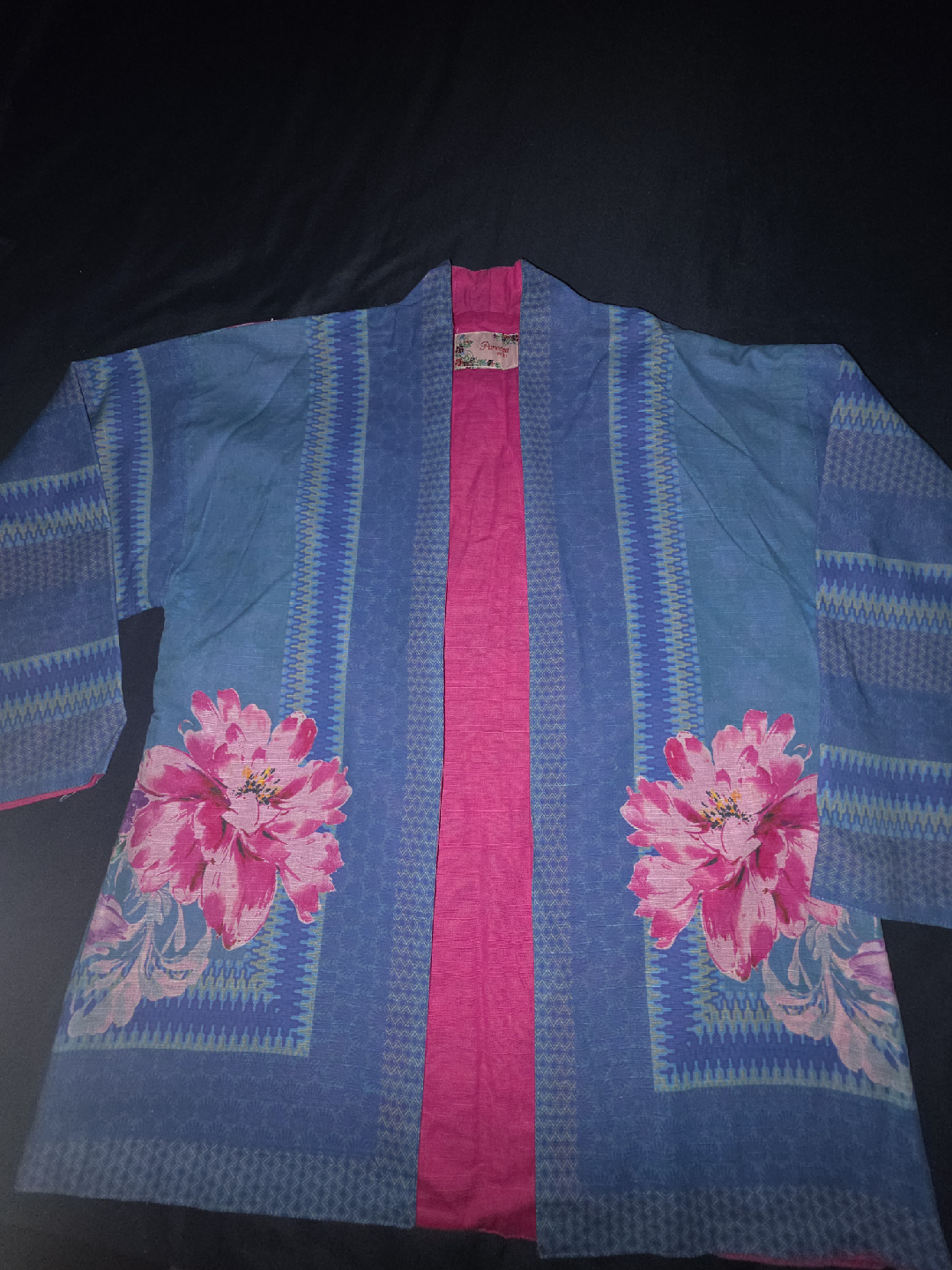 Floral Print Kimono