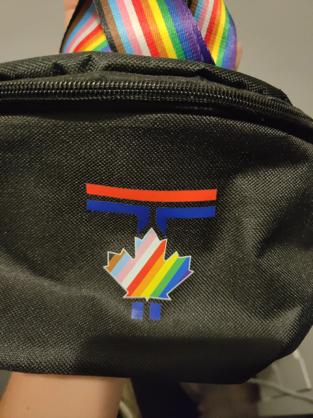 Blue Jays Pride Black Fanny Pack image indicator(2)