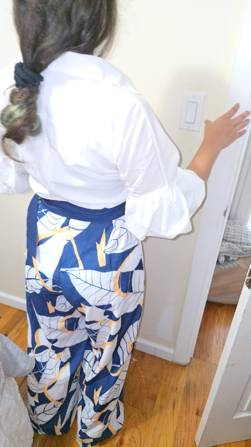 Floral Print Wide Leg Jumpsuit - photo 3