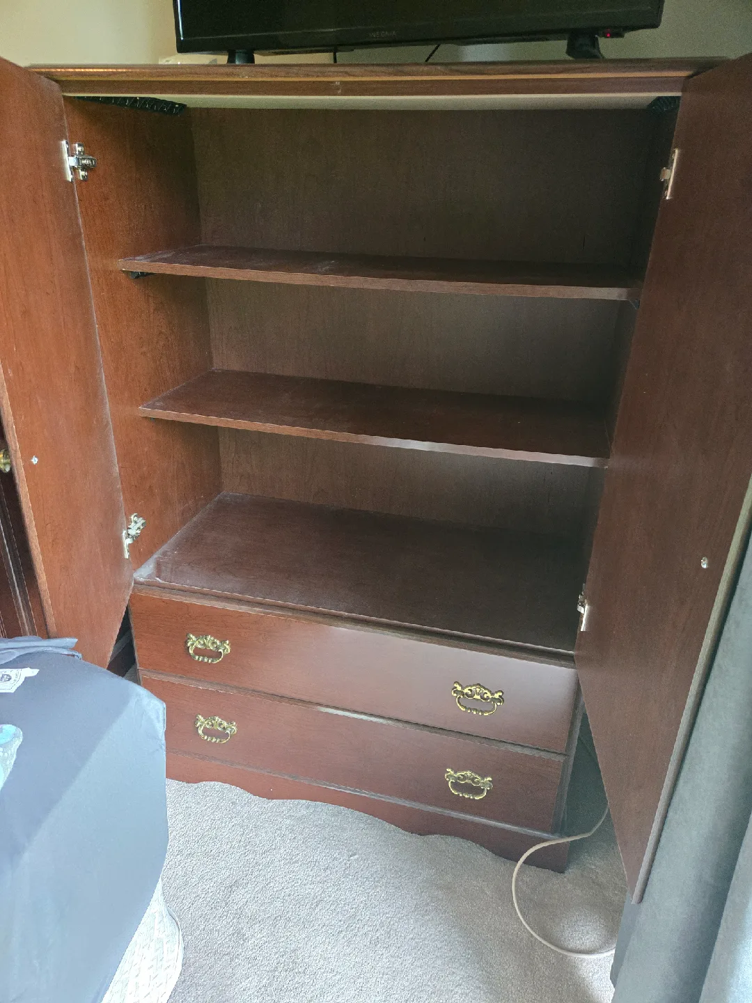 Bedroom Set - Dresser, Nightstand, Armoire image indicator(2)