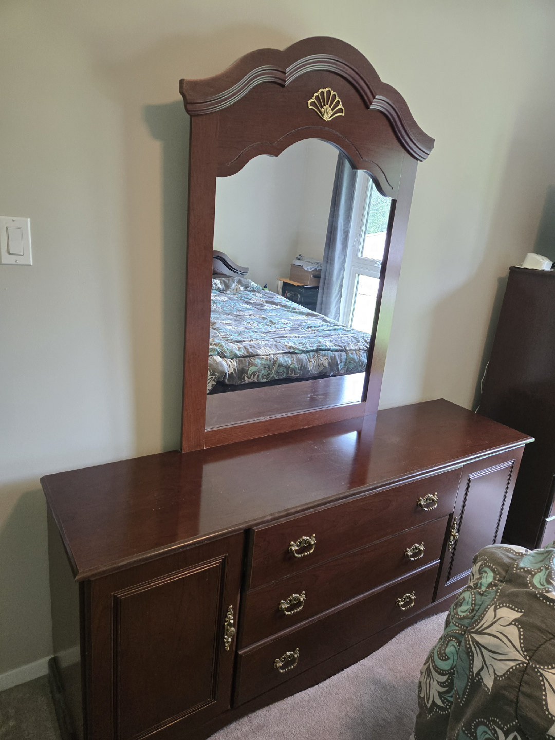 Bedroom Set - Dresser, Nightstand, Armoire - photo 3