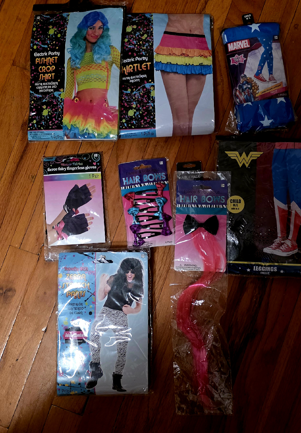 Electric Party, Marvel, Wonder Woman Costumes