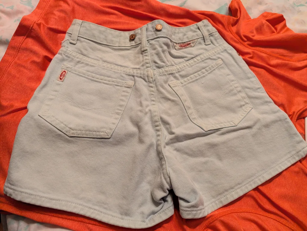 Buffalo De France Denim Jean Shorts, size 27. image indicator(6)