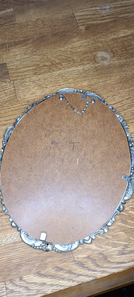 Vintage Silver Plated Picture Frame - photo 2