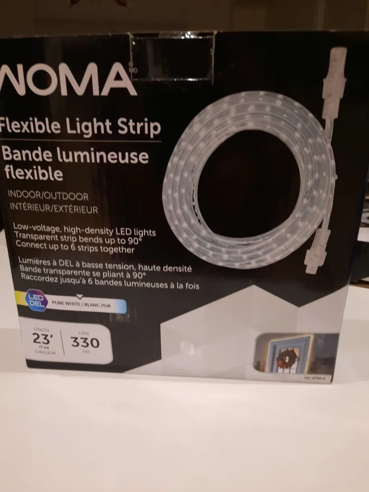 NOMA Flexible Light Strip 23ft - New in Box thumbnail