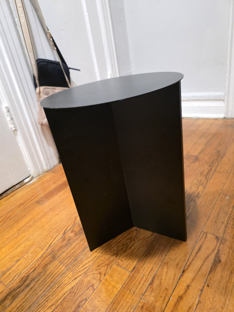 🥕  Vitval Nightstand Black metal , side table 🥕 - photo 2