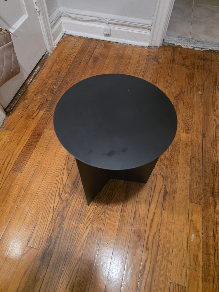 🥕  Vitval Nightstand Black metal , side table 🥕 - photo 3