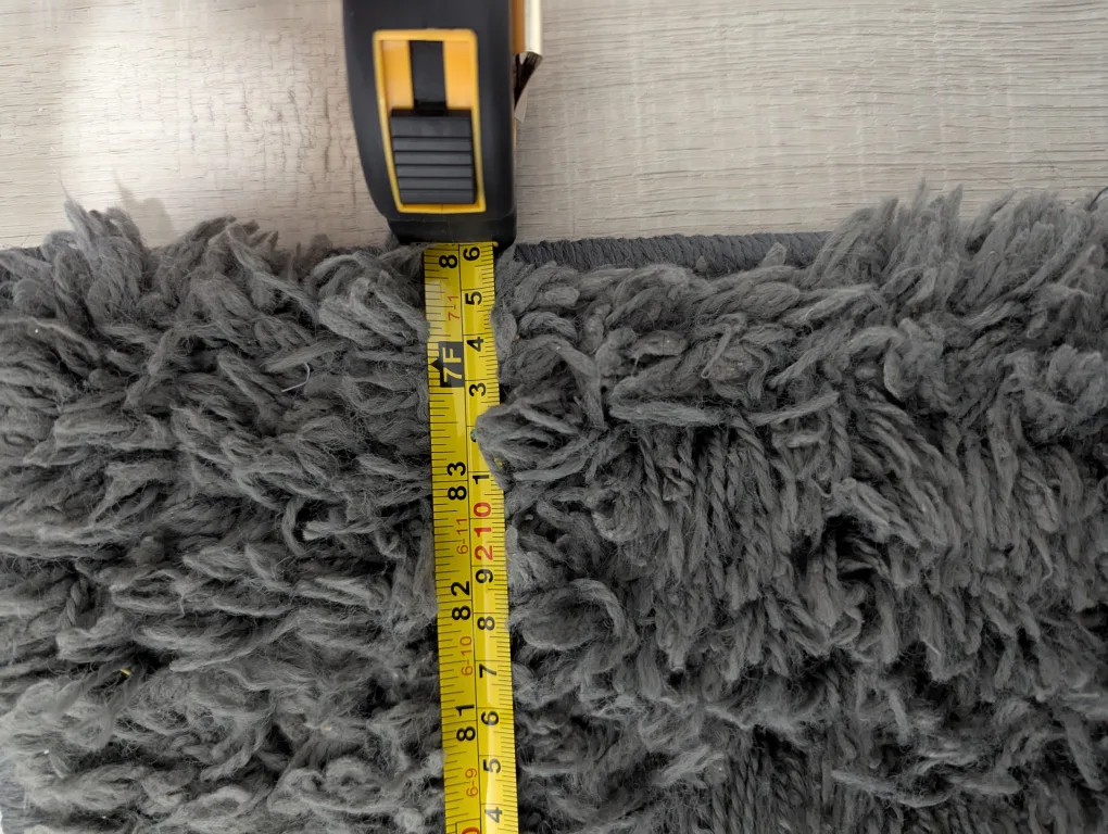 Grey Shag Rug (7 ft x 5 ft) image indicator(2)