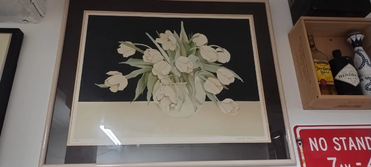 Framed Elizabeth Young Floral Print