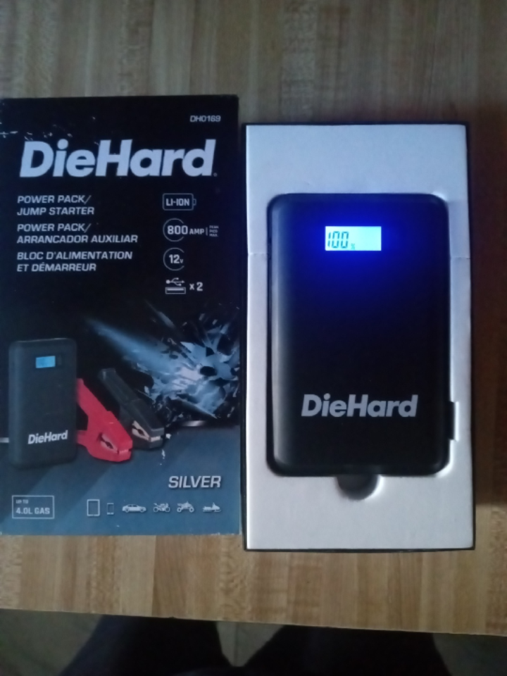 New"Powerful"DieHard Power Pack/Jump Starter DHO169-New! - photo 4