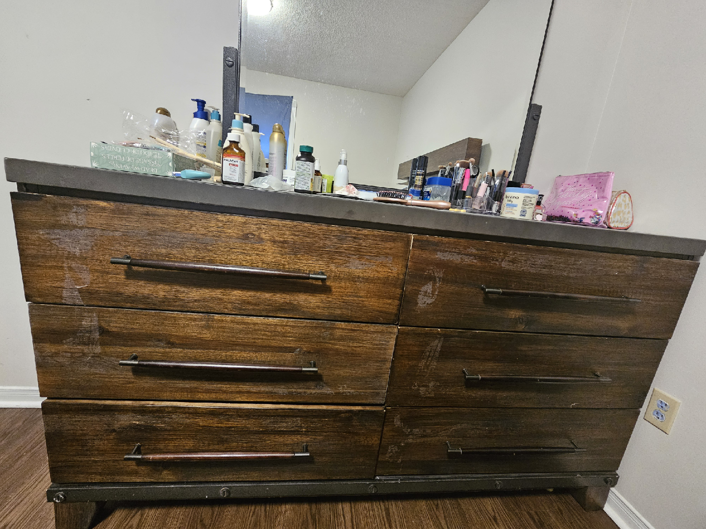 Forge Rustic Brown Queen Bedroom Set - photo 3
