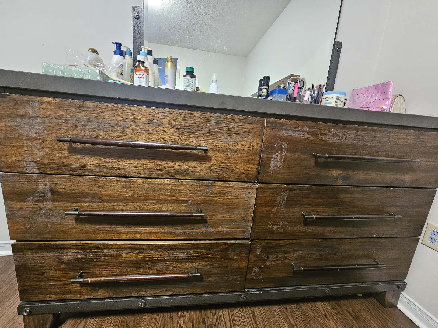 Forge Rustic Brown Queen Bedroom Set - photo 5