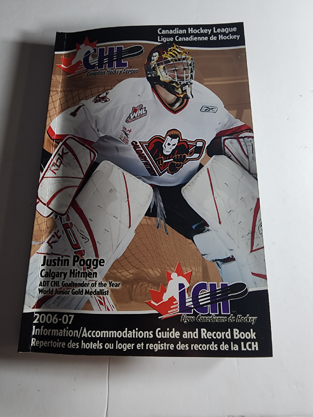 2006-07 CHL Canadian Hockey League Guide Book