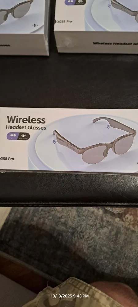 New XG88 Pro Wireless Headset Glasses thumbnail