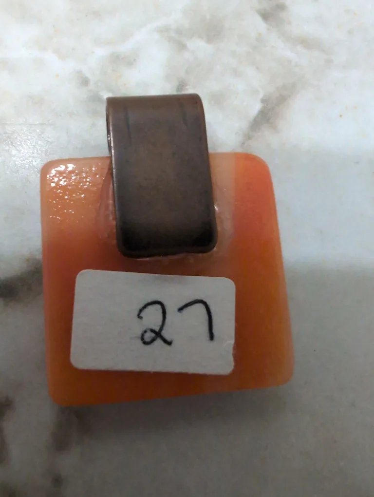 Handmade Fused Glass Butterfly Pendant image indicator(2)