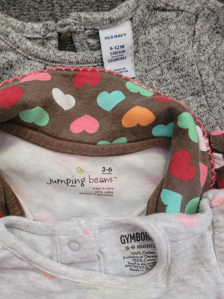 Baby Rompers: Old Navy, Gymboree, Jumping Beans (3-6M) - photo 2