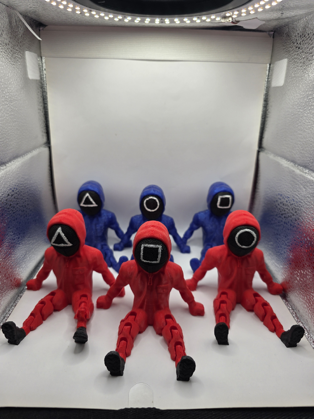 Squid Game & Superhero 3D Printed Figures