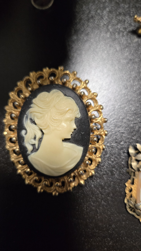 Vintage Cameo Brooch