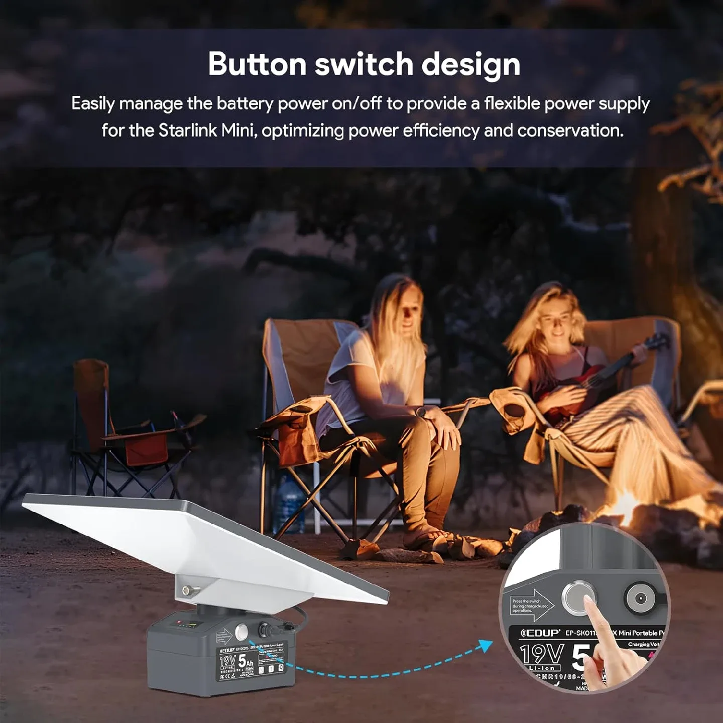 Portable Starlink Mini Battery Pack BNIB image indicator(7)