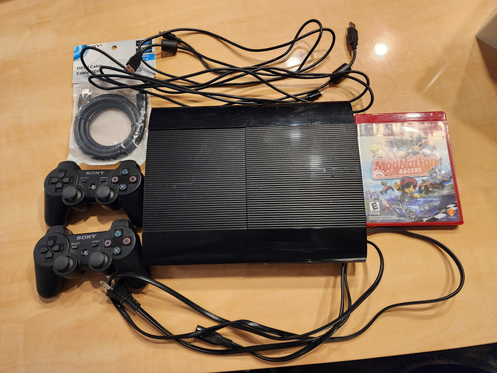 PlayStation 3 (PS3) Console with Games and Accessories