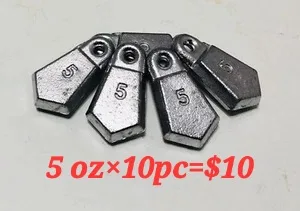 Fishing Weights Sinkers 3 oz,4oz,5 oz 6oz, image indicator(3)