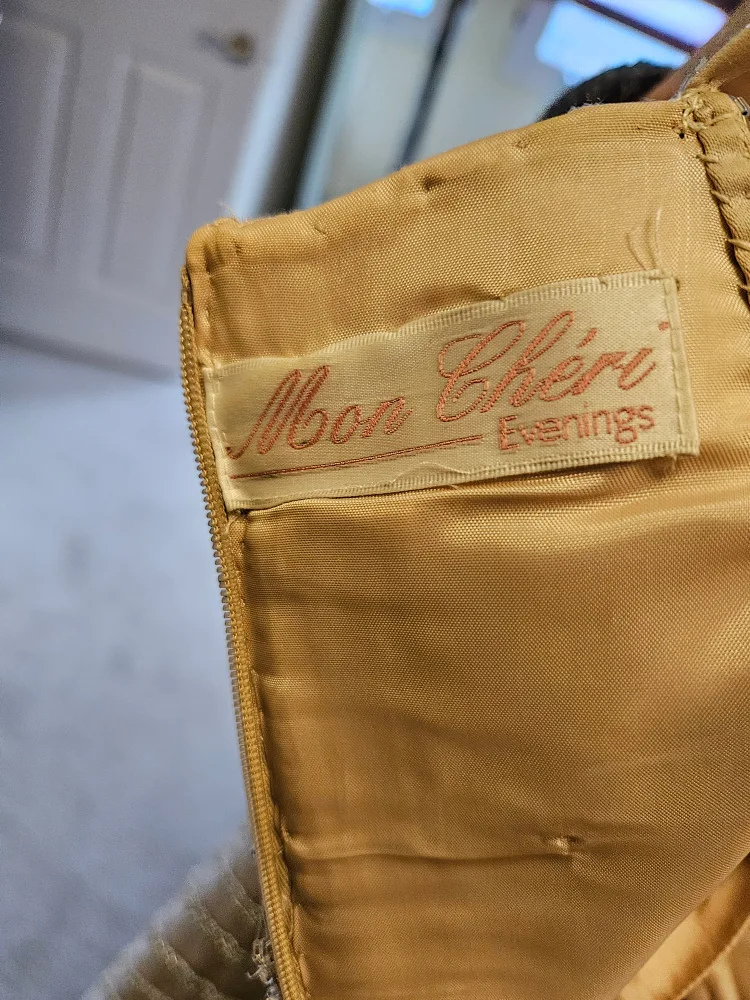 Beaded Evening Dress - Champagne image indicator(6)