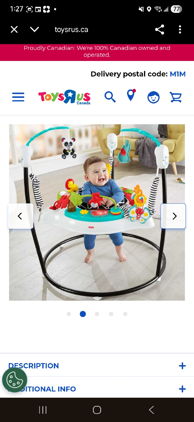 Fisher-Price Baby Jumperoo Activity Center - photo 2