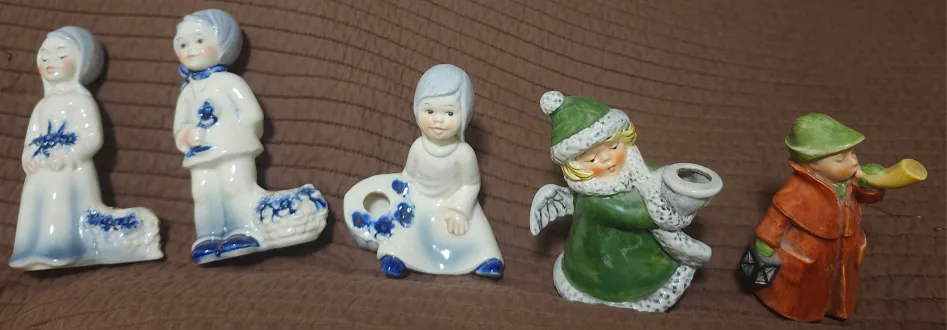 Goebel W.Germany Hummel Figurines & a wall display case image indicator(3)