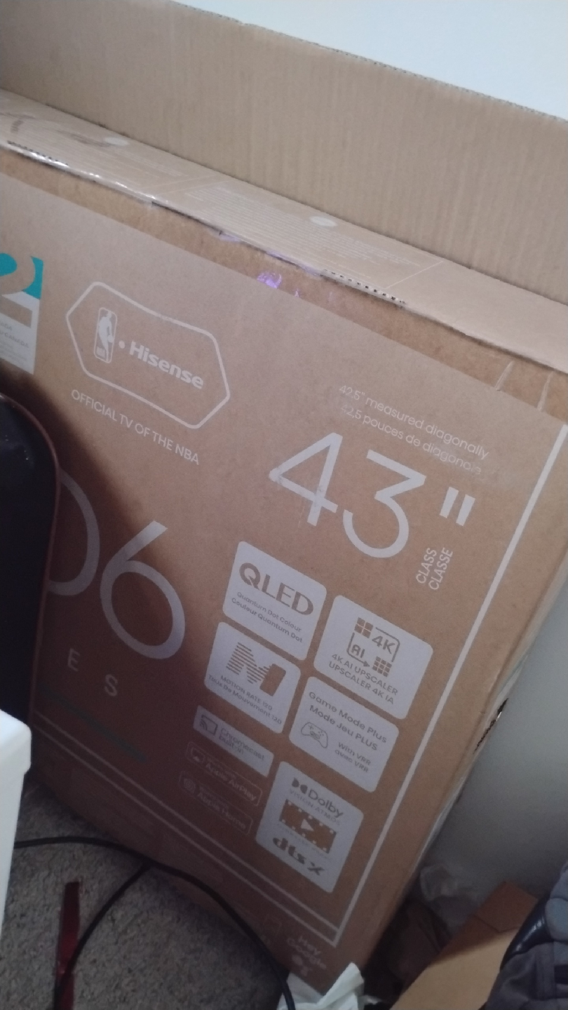 Hisense 43" QLED QD6 4K UHD Smart TV - photo 5