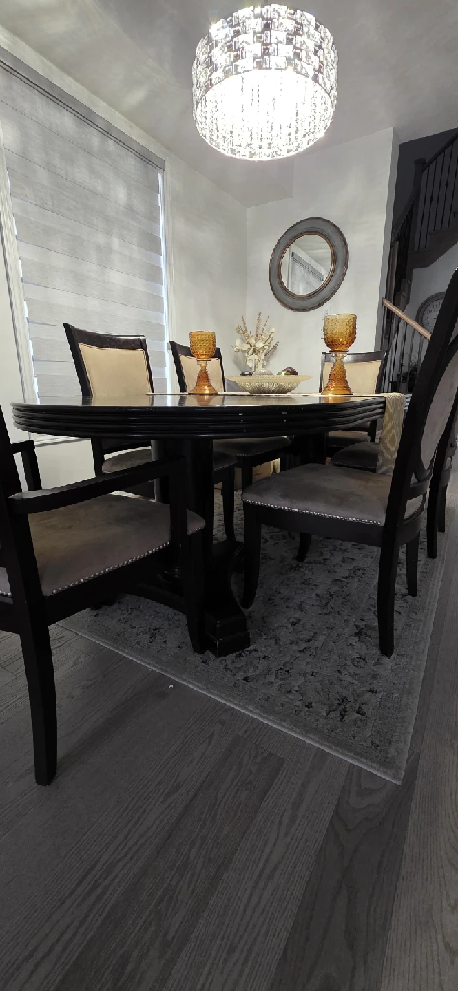 Dining Table with Six Chairs - photo 3