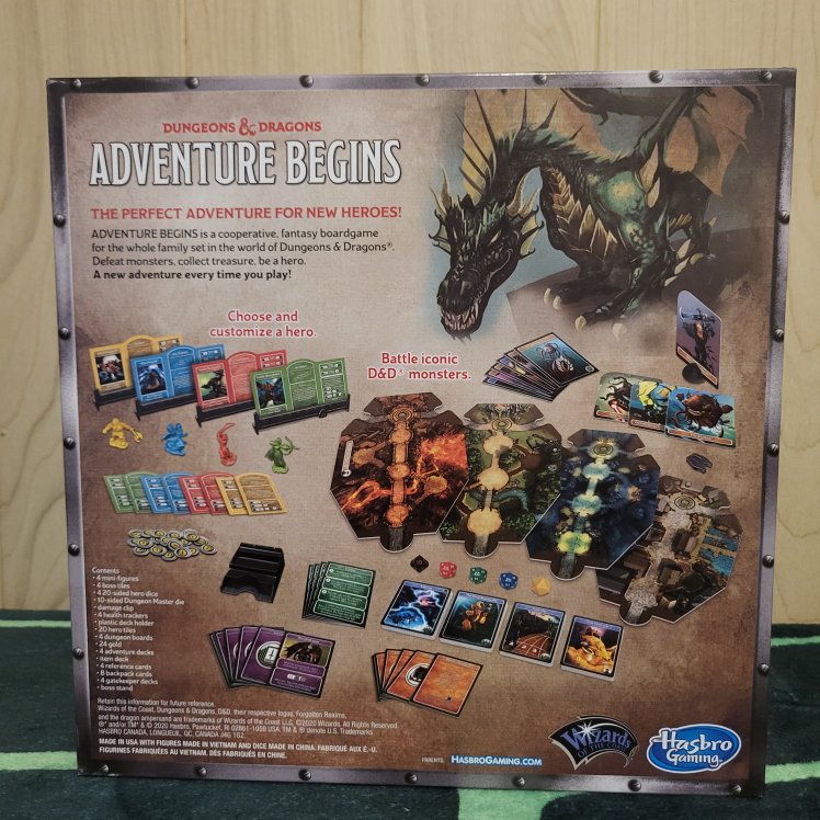 Dungeons & Dragons Adventure Begins Board Game - photo 2