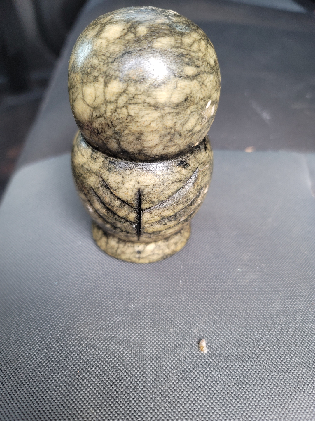 Genuine Alabaster Hand Carved Owl Made in Italy - photo 2