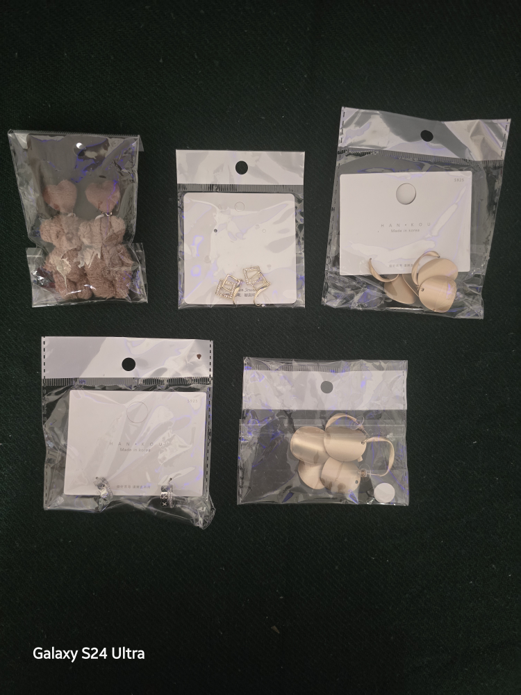 New HANKOU Silver Earrings - S925