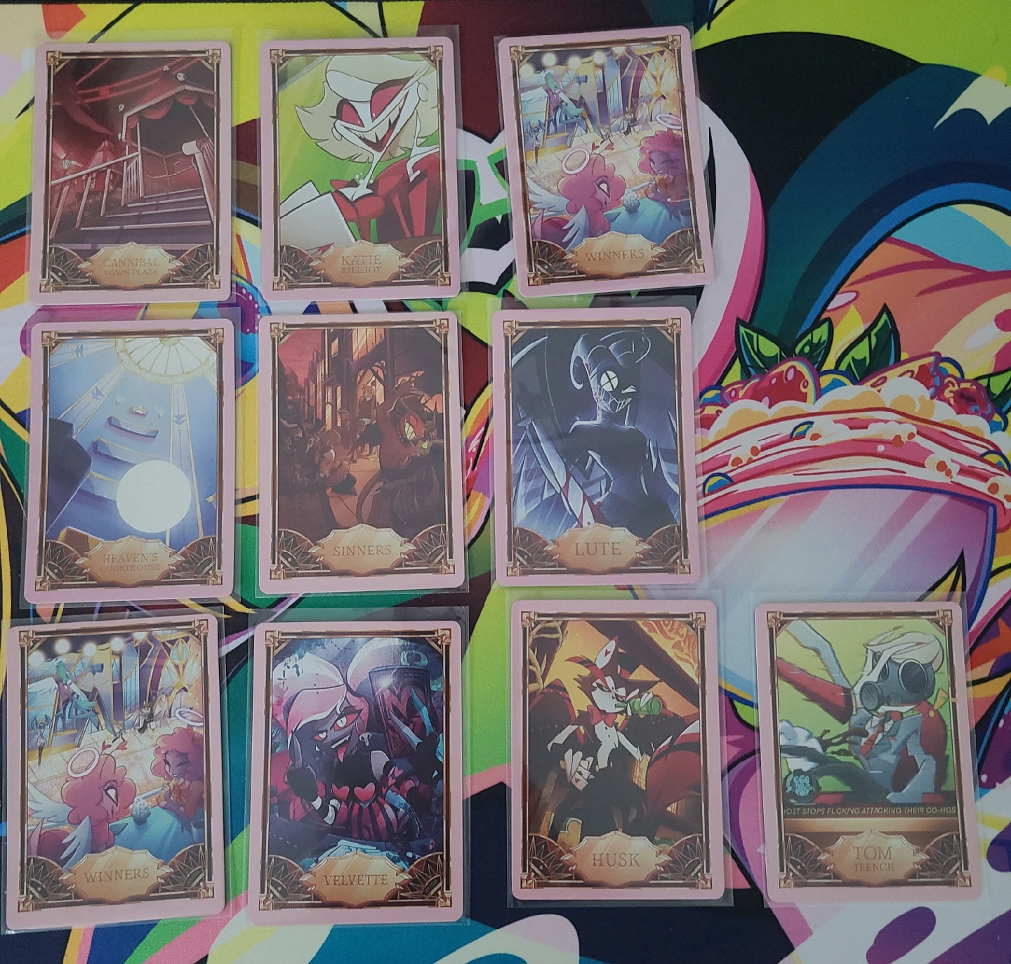 Hazbin Hotel Second Edition Foil Trading Cards