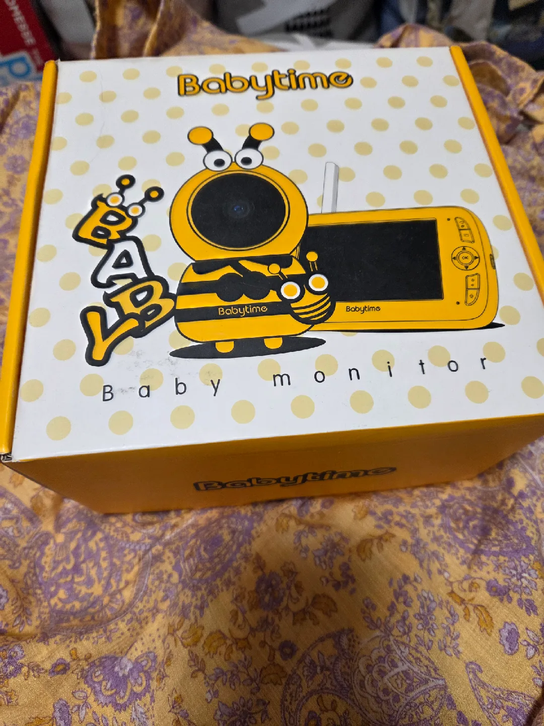 Babytime BT Honey Video Baby Monitor - New in Box! thumbnail