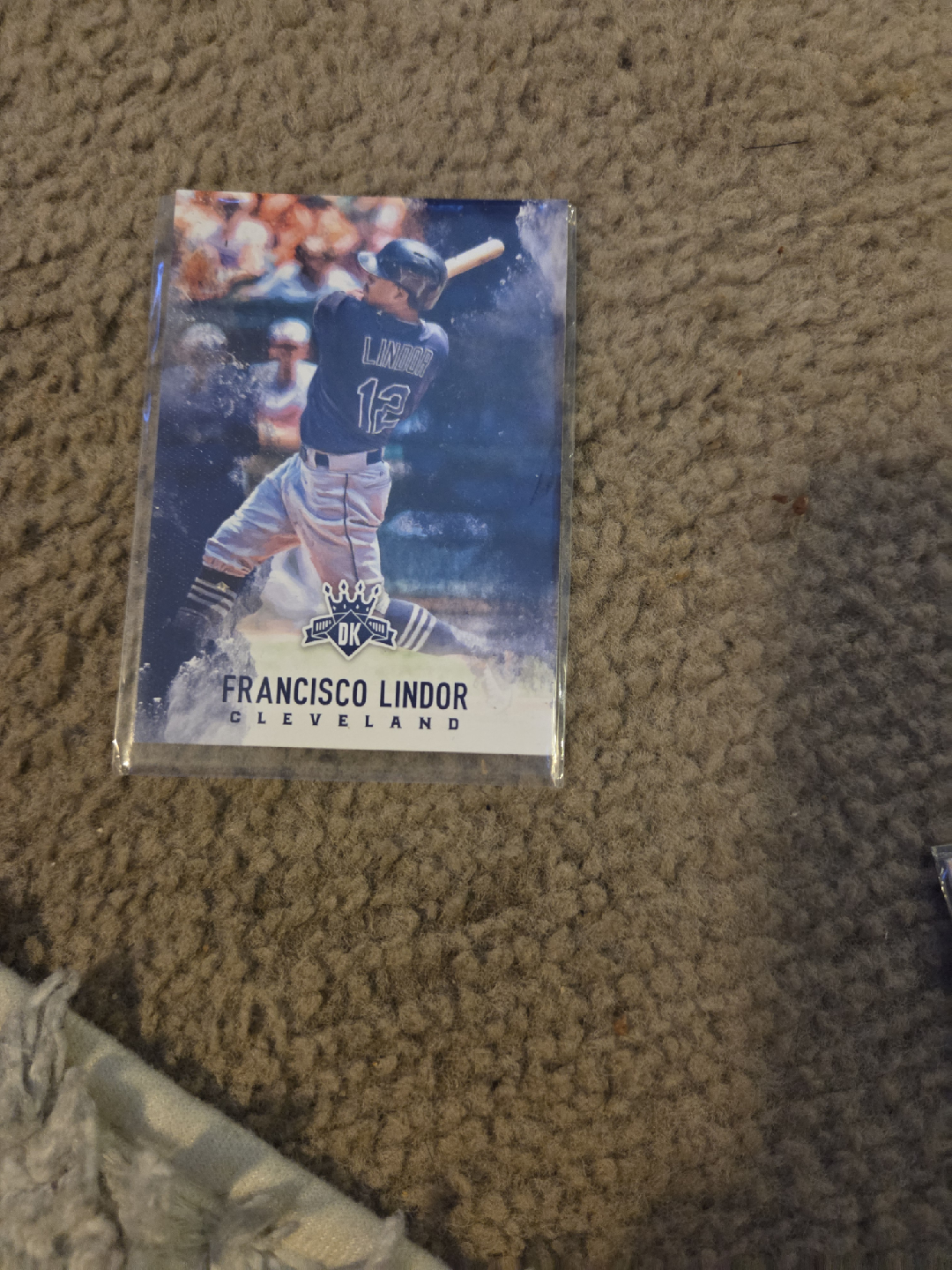 Francisco Lindor Baseball Card