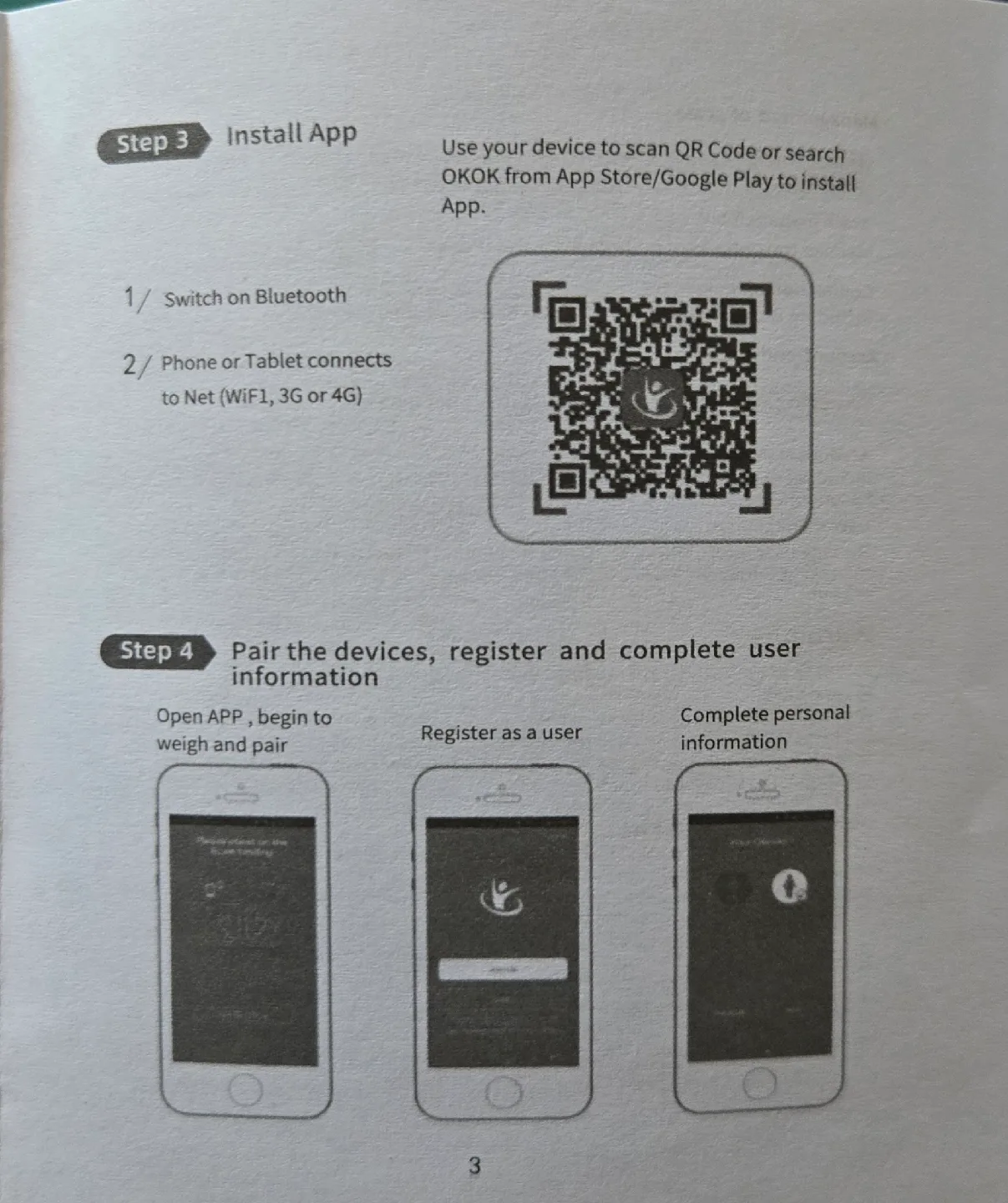 Bluetooth Bathroom Scale image indicator(7)