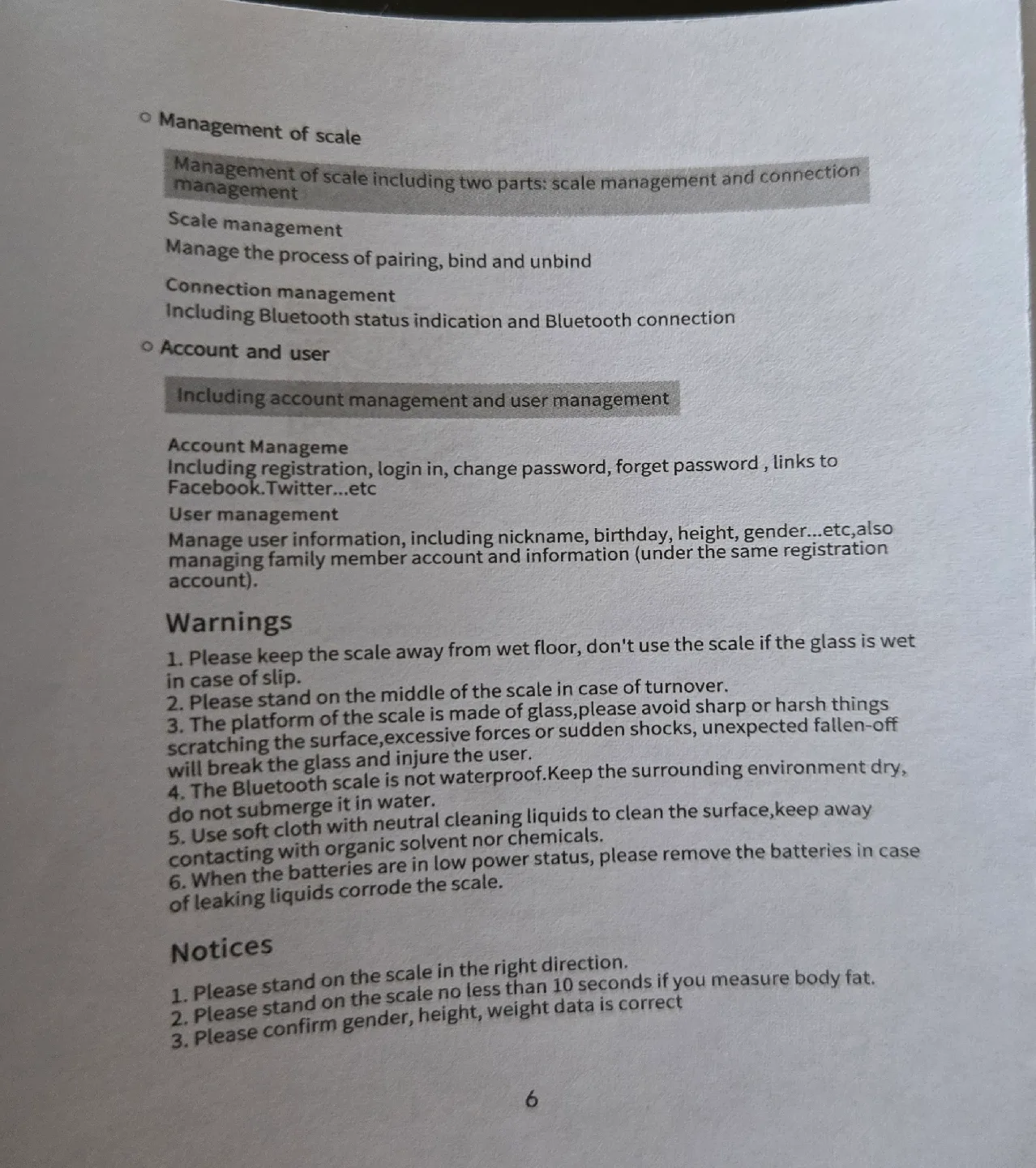 Bluetooth Bathroom Scale image indicator(9)