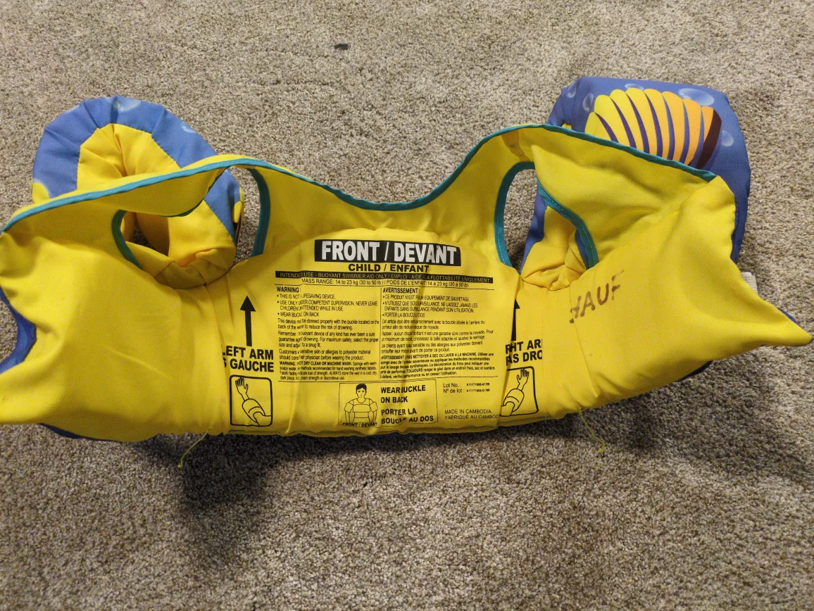 Child/Infant Swim Vest - 14-23 kg + puddle jumper image indicator(2)