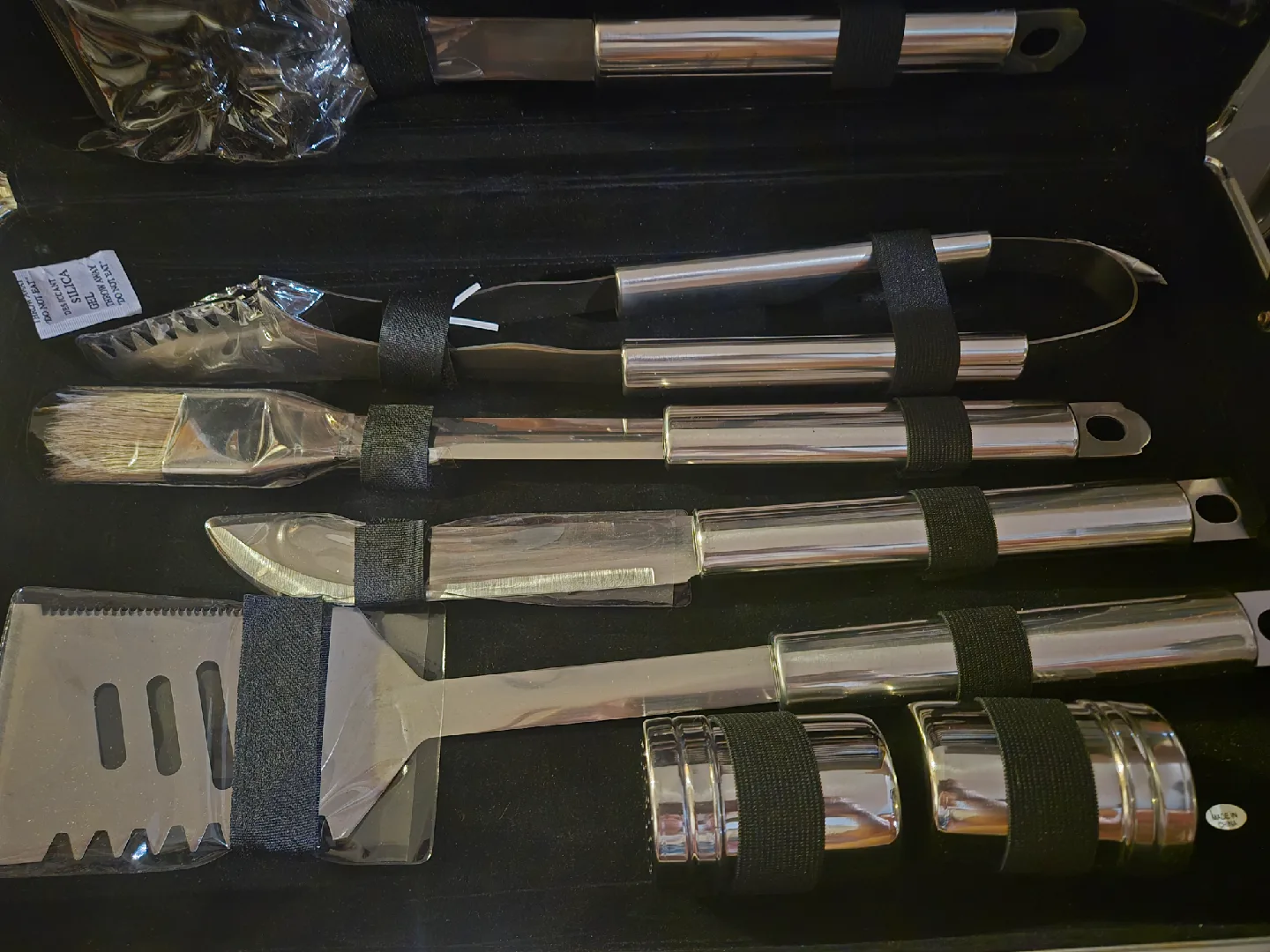 BBQ Grill Tool Set in Aluminum Case image indicator(3)