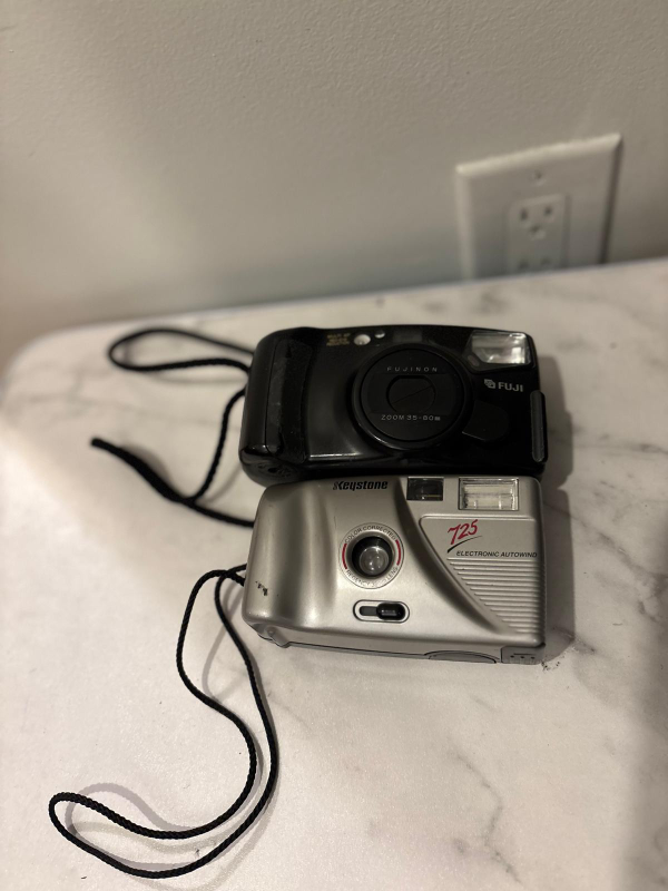 Fujica & Keystone Point and Shoot Cameras