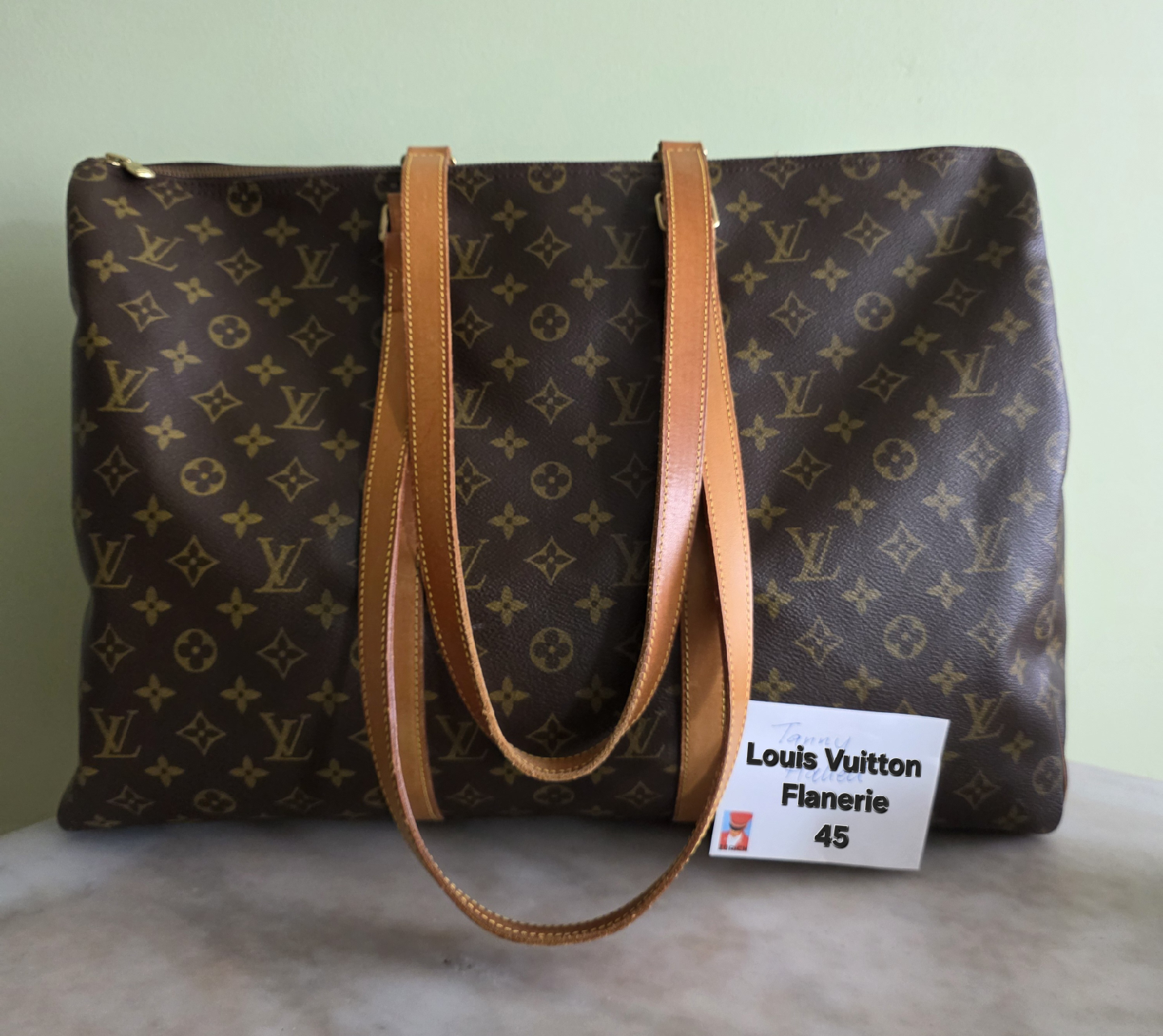 Louis Vuitton Flanerie 45 Monogram Tote Bag - photo 2