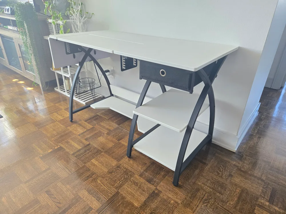 Sewing/Craft Table with Storage