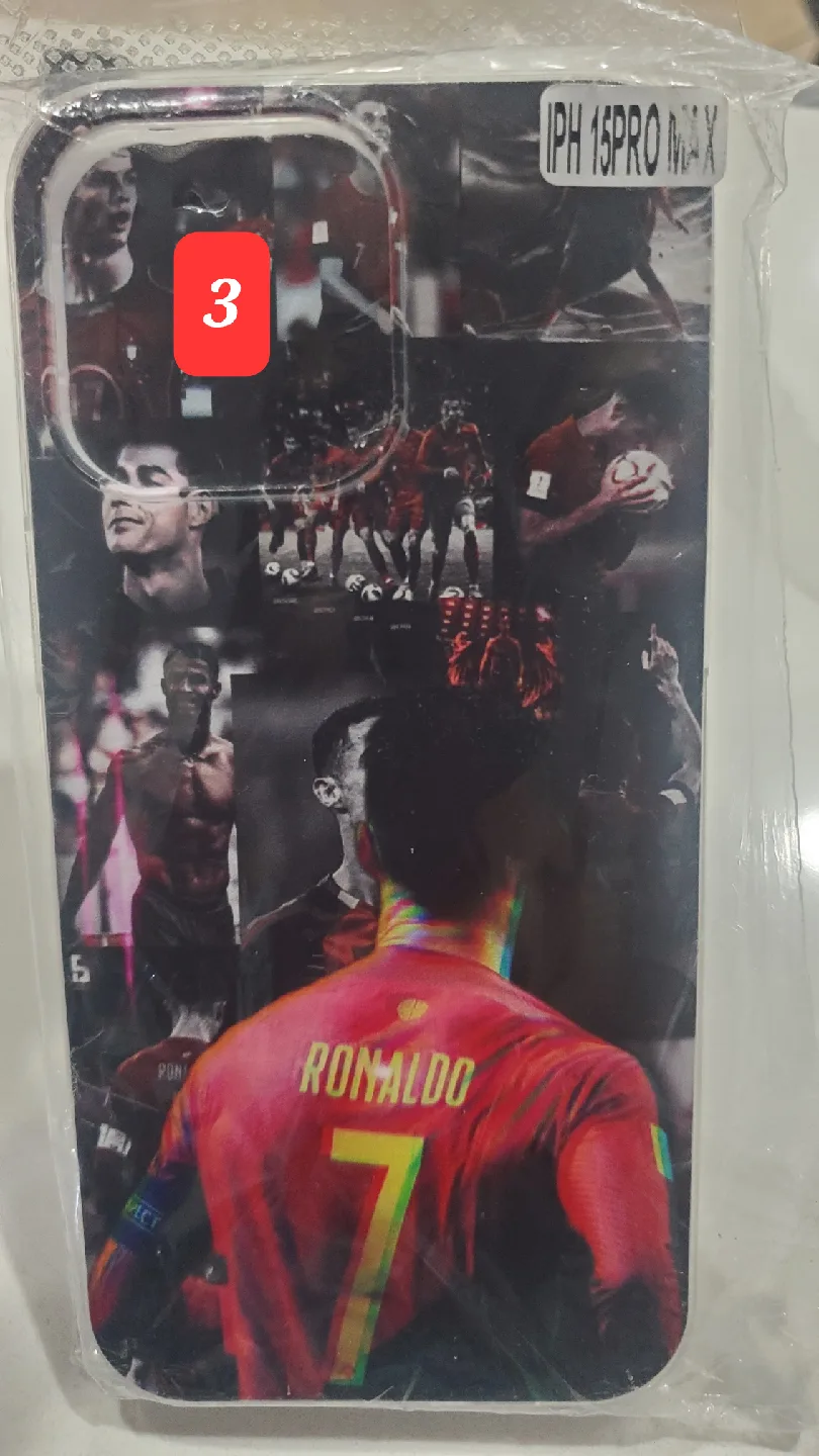 iPhone 16/15 Pro Max Ronaldo Messi Phone Case image indicator(5)