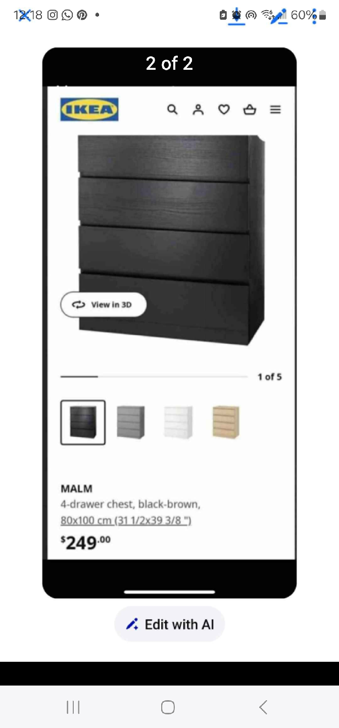malm dresser - photo 3