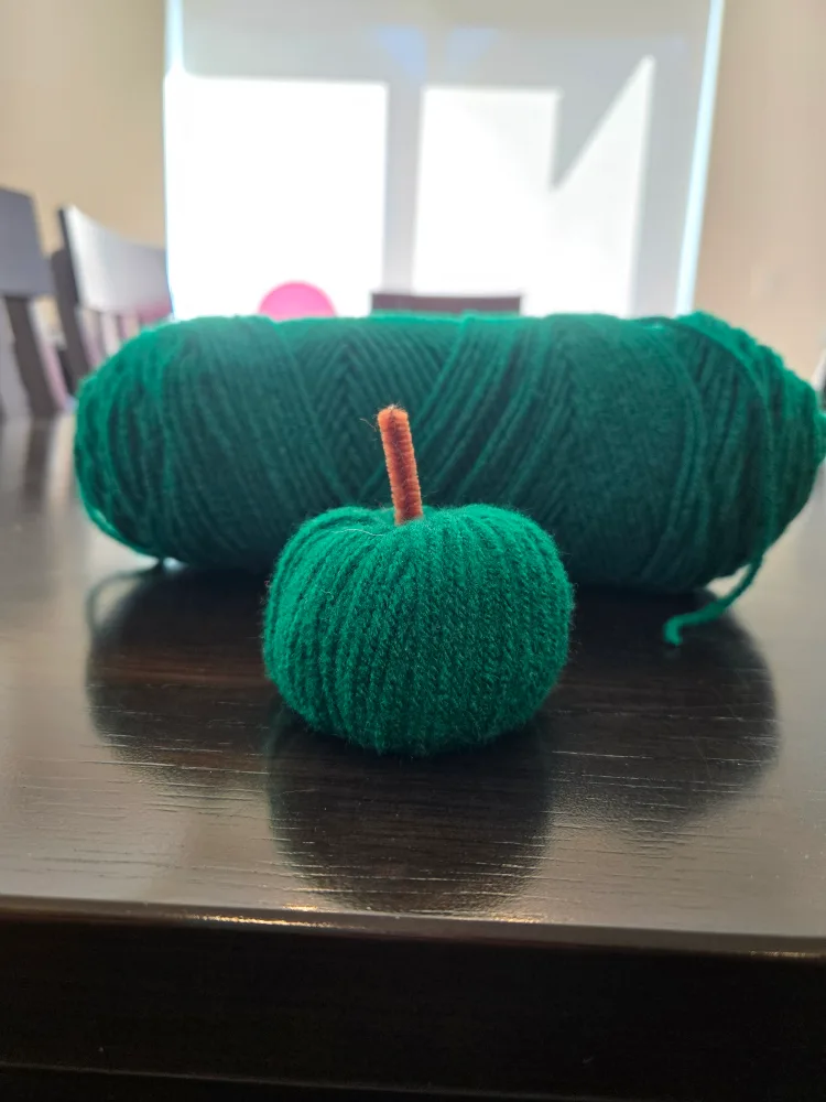 Handmade Yarn Pumpkins - Fall Decor image indicator(5)