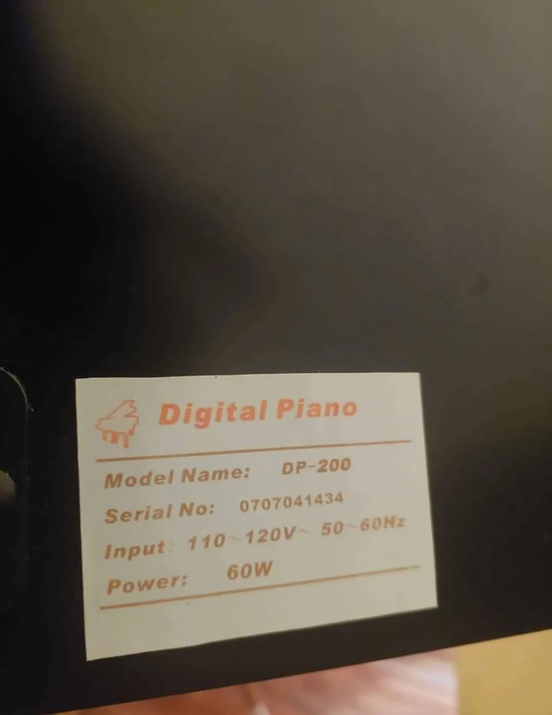 Campbell & Young Digital Piano DP-200 image indicator(3)