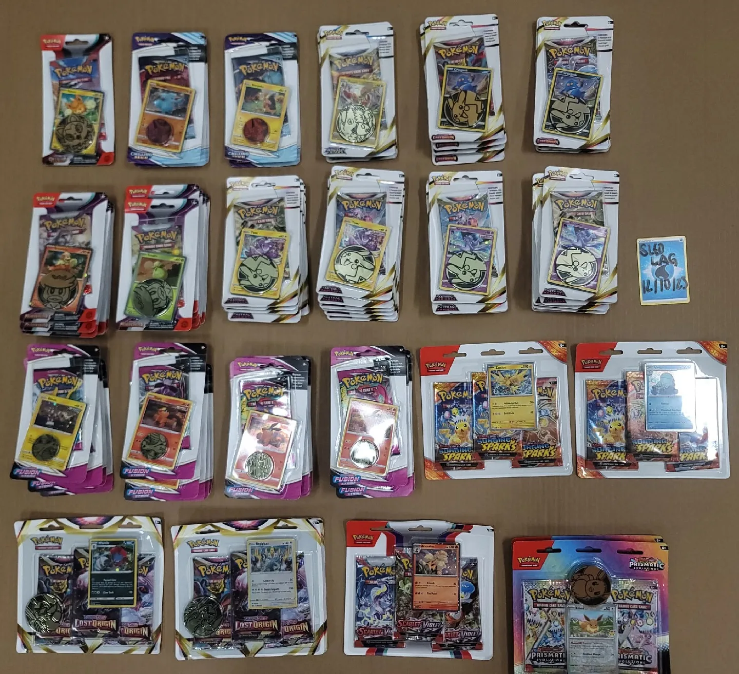 Pokemon TCG Booster Packs and Coin thumbnail