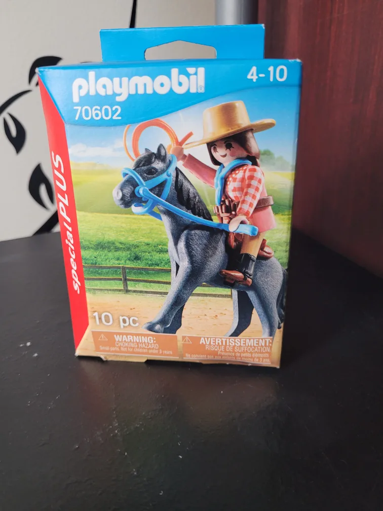 Playmobil 70602 Special Plus Figure with Horse thumbnail