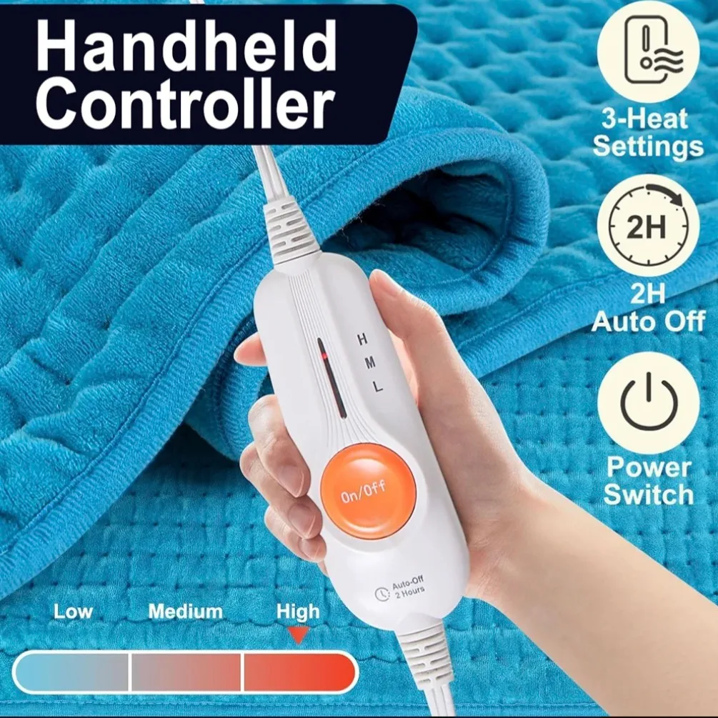 Boileau Extra Large Super Soft Electric Heating Pad image indicator(3)